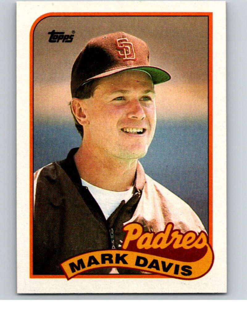 1989 Topps Baseball #59 Mark Davis San Diego Padres Image 1