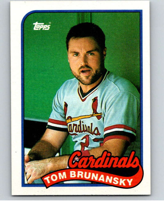 1989 Topps Baseball #60 Tom Brunansky  St. Louis Cardinals  Image 1