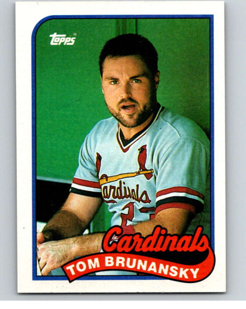 1989 Topps Baseball #60 Tom Brunansky St. Louis Cardinals Image 1