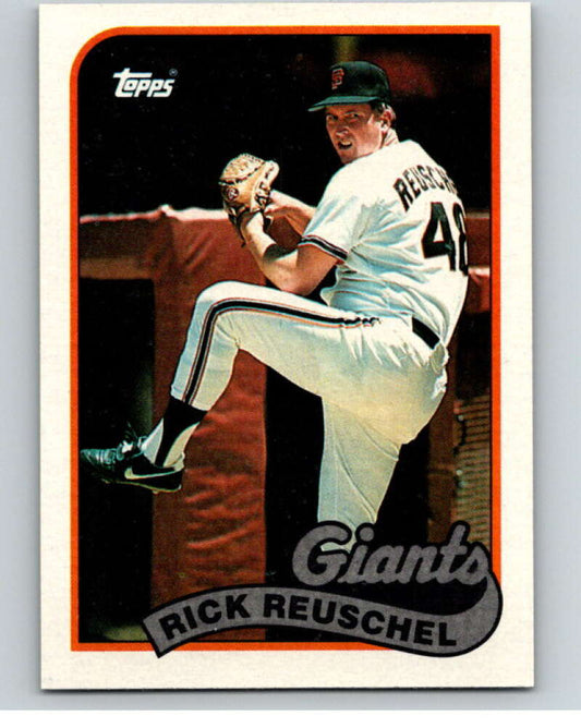 1989 Topps Baseball #65 Rick Reuschel  San Francisco Giants  Image 1