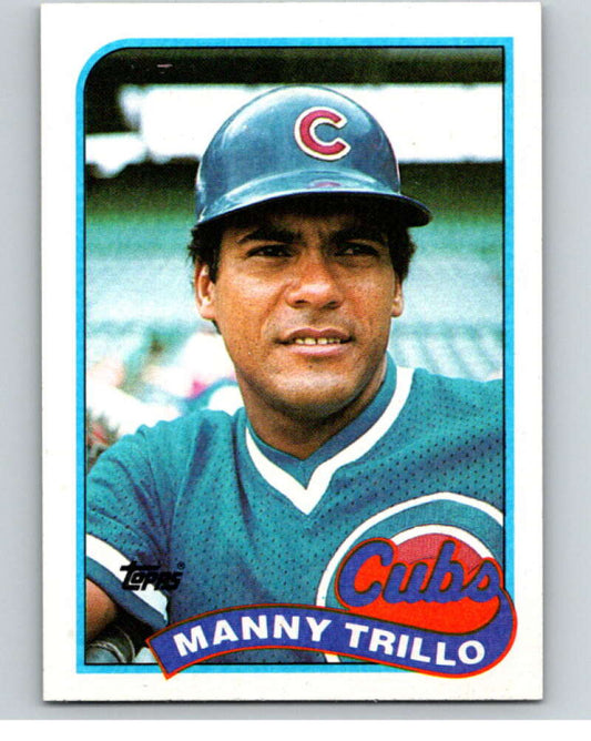 1989 Topps Baseball #66 Manny Trillo  Chicago Cubs  Image 1