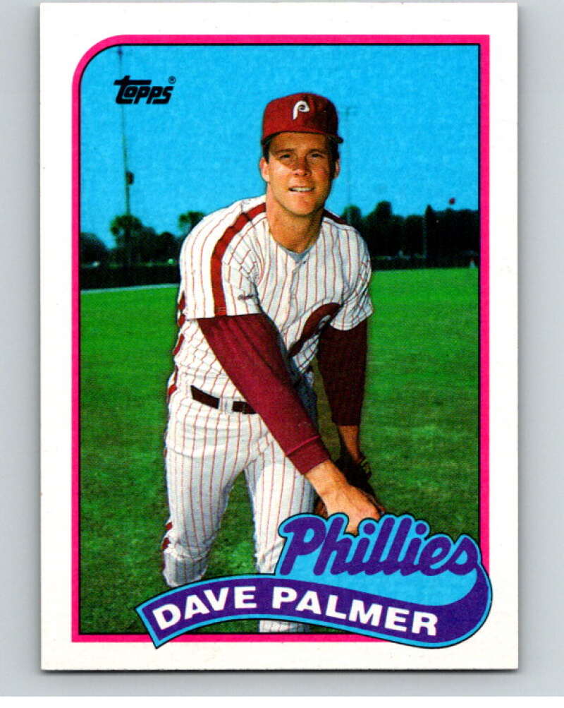1989 Topps Baseball #67 Dave Palmer Philadelphia Phillies Image 1