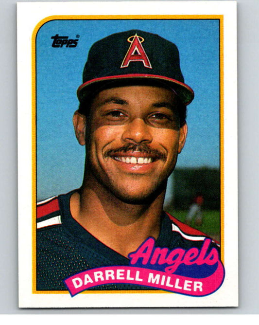 1989 Topps Baseball #68 Darrell Miller  California Angels  Image 1