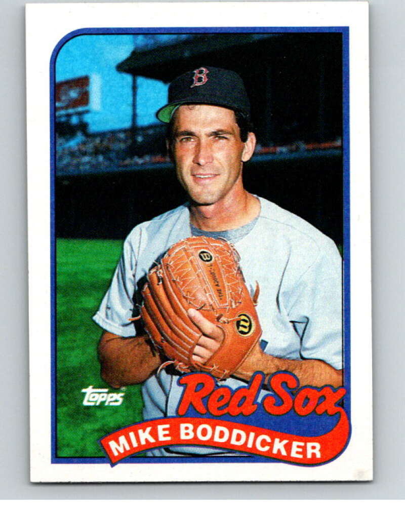 1989 Topps Baseball #71 Mike Boddicker Boston Red Sox Image 1