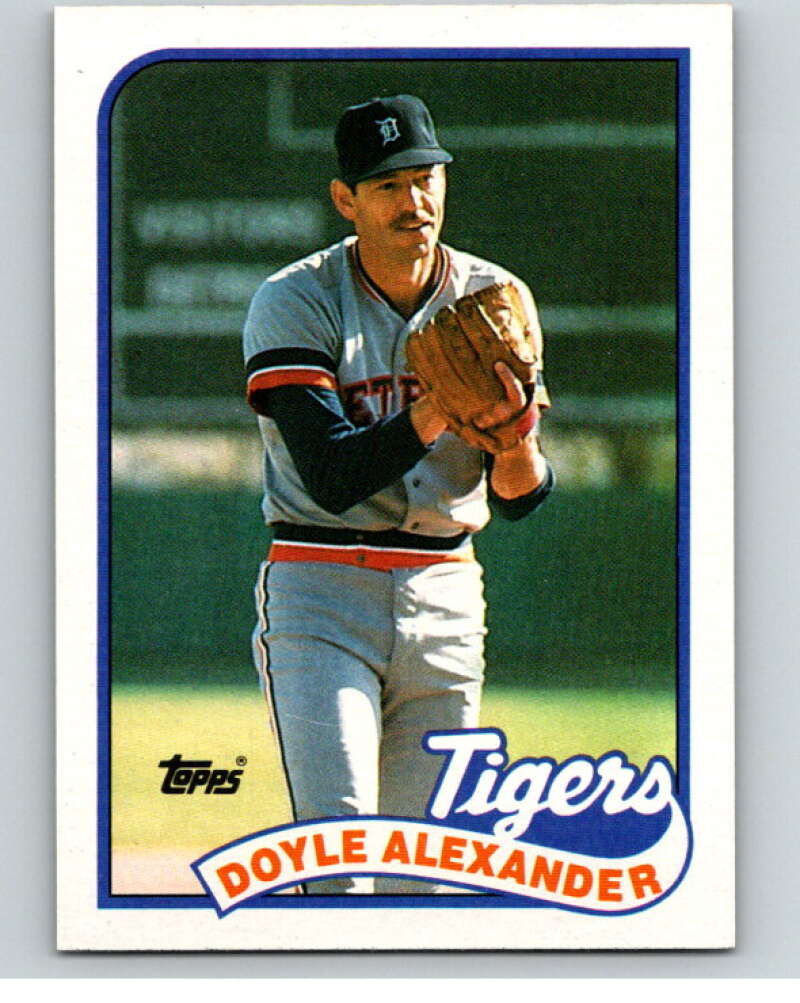 1989 Topps Baseball #77 Doyle Alexander  Detroit Tigers  Image 1
