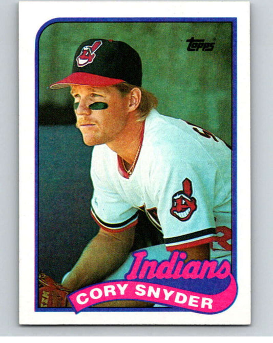 1989 Topps Baseball #80 Cory Snyder  Cleveland Indians  Image 1