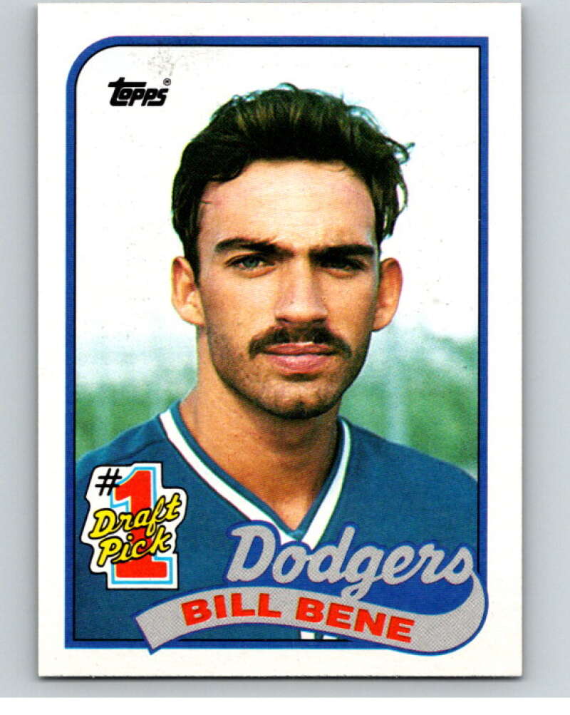 1989 Topps Baseball #84 Bill Bene FDP Los Angeles Dodgers Image 1