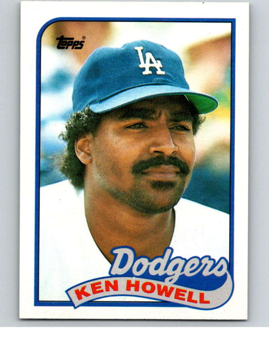 1989 Topps Baseball #93 Ken Howell  Los Angeles Dodgers  Image 1