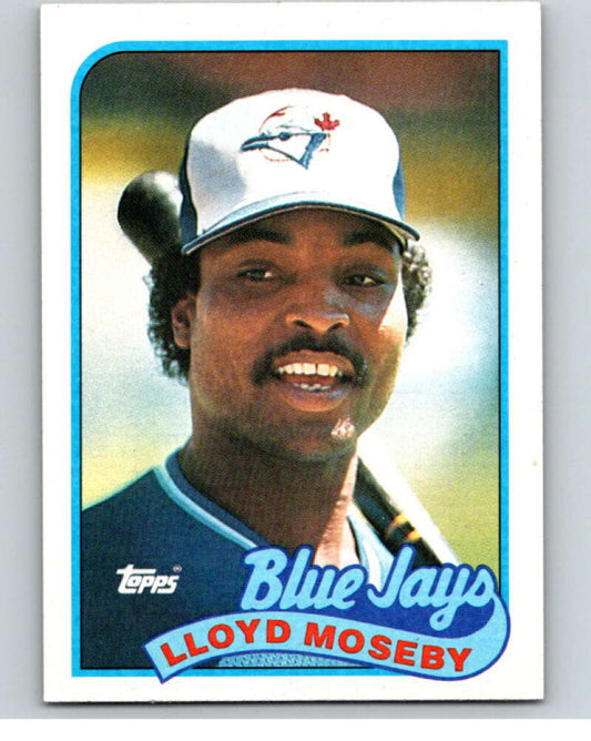 1989 Topps Baseball #113 Lloyd Moseby  Toronto Blue Jays  Image 1