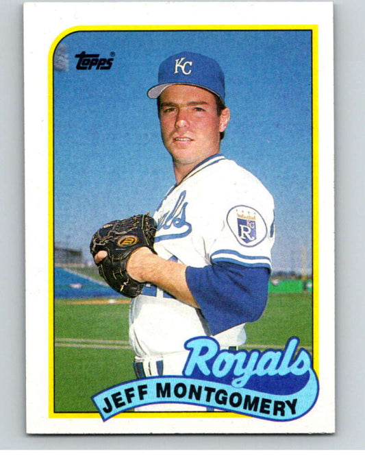 1989 Topps Baseball #116 Jeff Montgomery  Kansas City Royals  Image 1