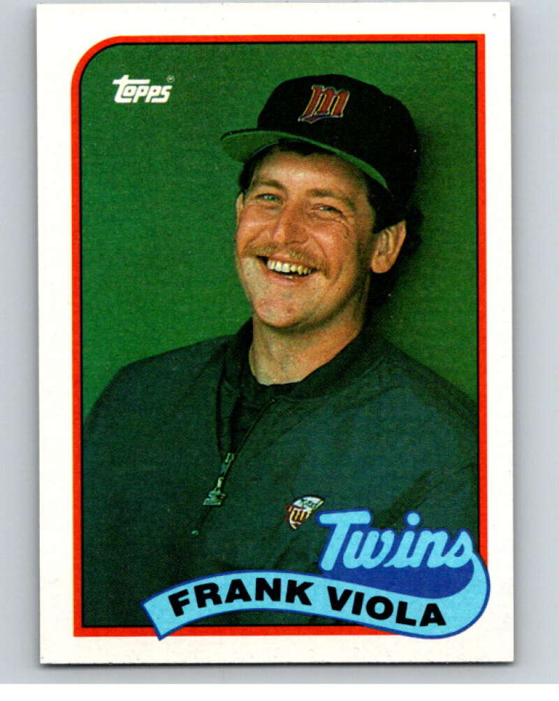 1989 Topps Baseball #120 Frank Viola Minnesota Twins Image 1
