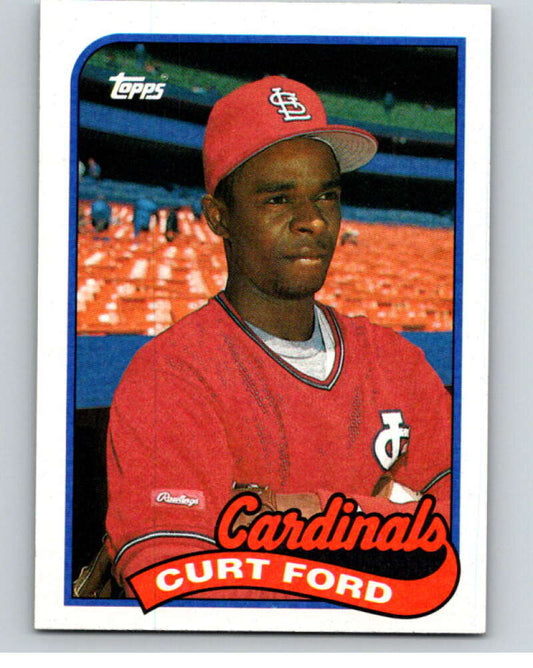1989 Topps Baseball #132 Curt Ford  St. Louis Cardinals  Image 1