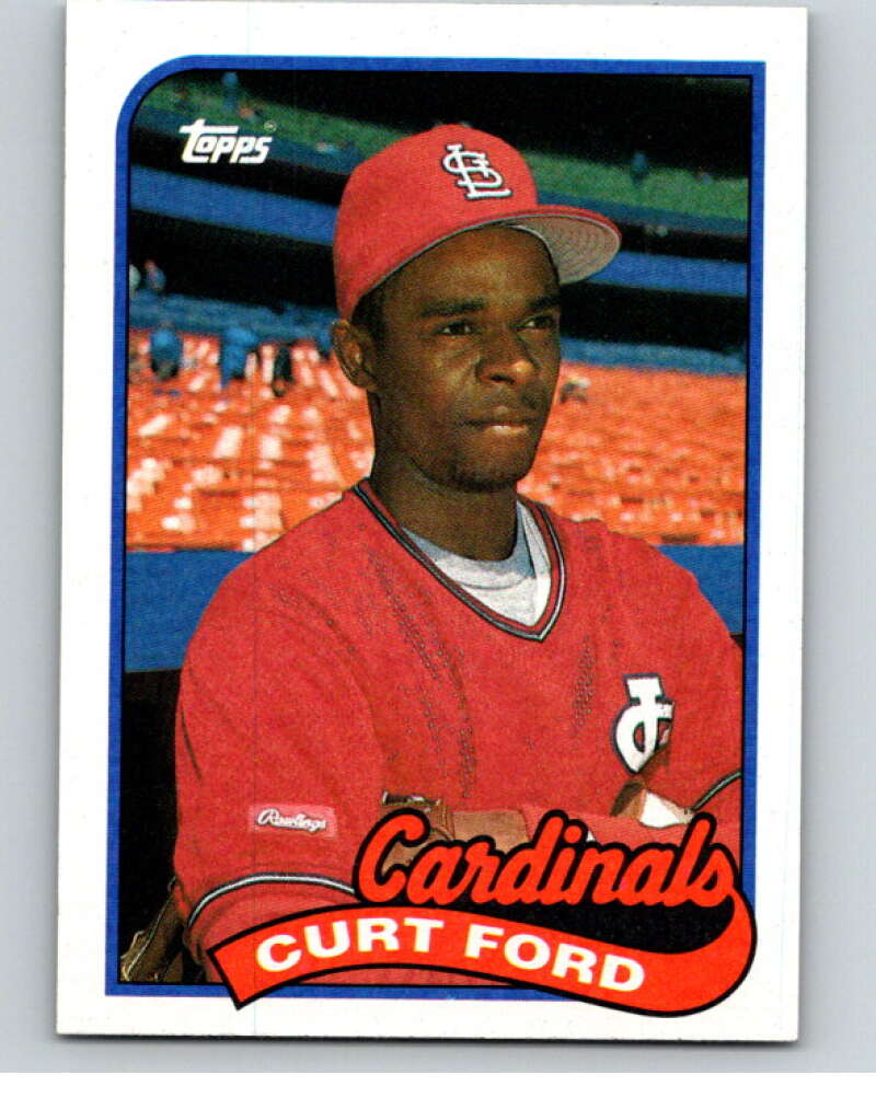 1989 Topps Baseball #132 Curt Ford St. Louis Cardinals Image 1