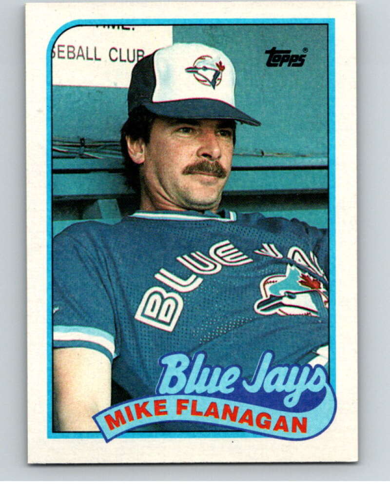 1989 Topps Baseball #139 Mike Flanagan Toronto Blue Jays Image 1