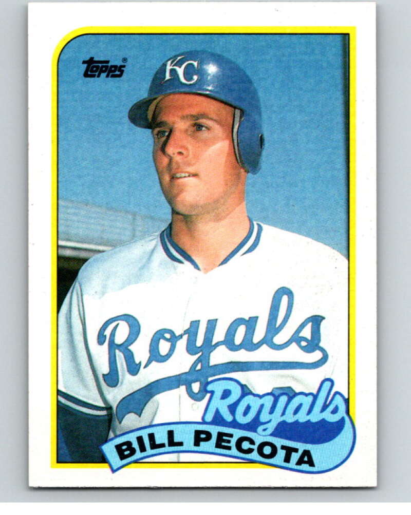 1989 Topps Baseball #148 Bill Pecota Kansas City Royals Image 1