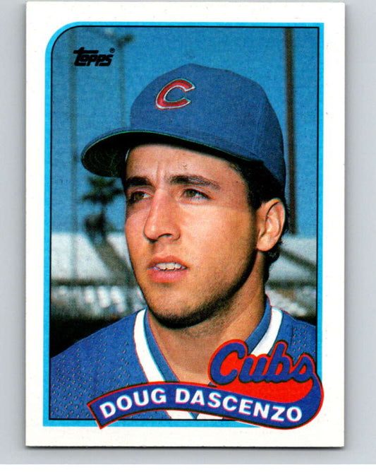 1989 Topps Baseball #149 Doug Dascenzo  RC Rookie Chicago Cubs  Image 1