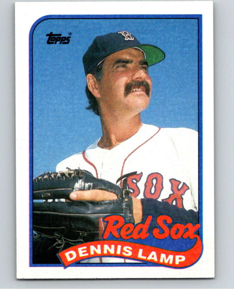 1989 Topps Baseball #188 Dennis Lamp Boston Red Sox Image 1