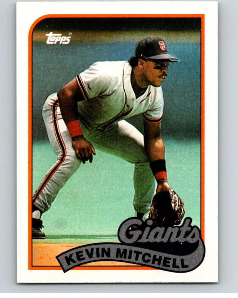 1989 Topps Baseball #189 Kevin Mitchell San Francisco Giants Image 1
