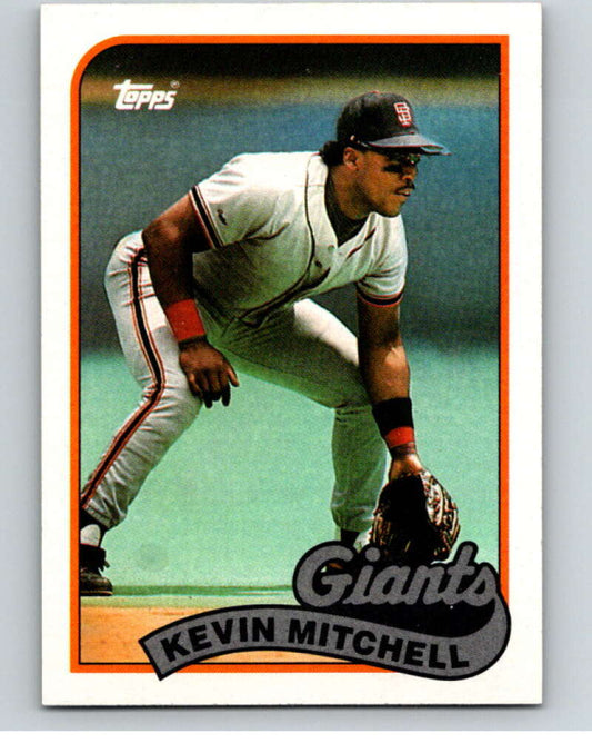 1989 Topps Baseball #189 Kevin Mitchell  San Francisco Giants  Image 1