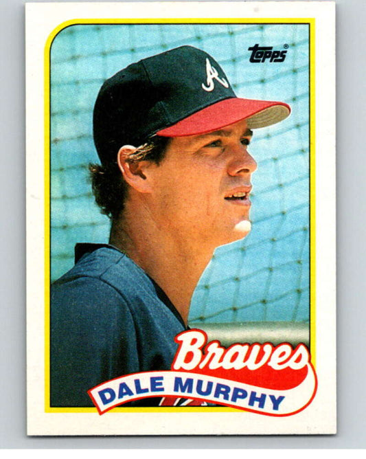 1989 Topps Baseball #210 Dale Murphy  Atlanta Braves  Image 1