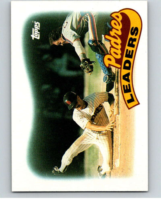 1989 Topps Baseball #231 Roberto Alomar San Diego Padres TL  San Diego Padres  Image 1