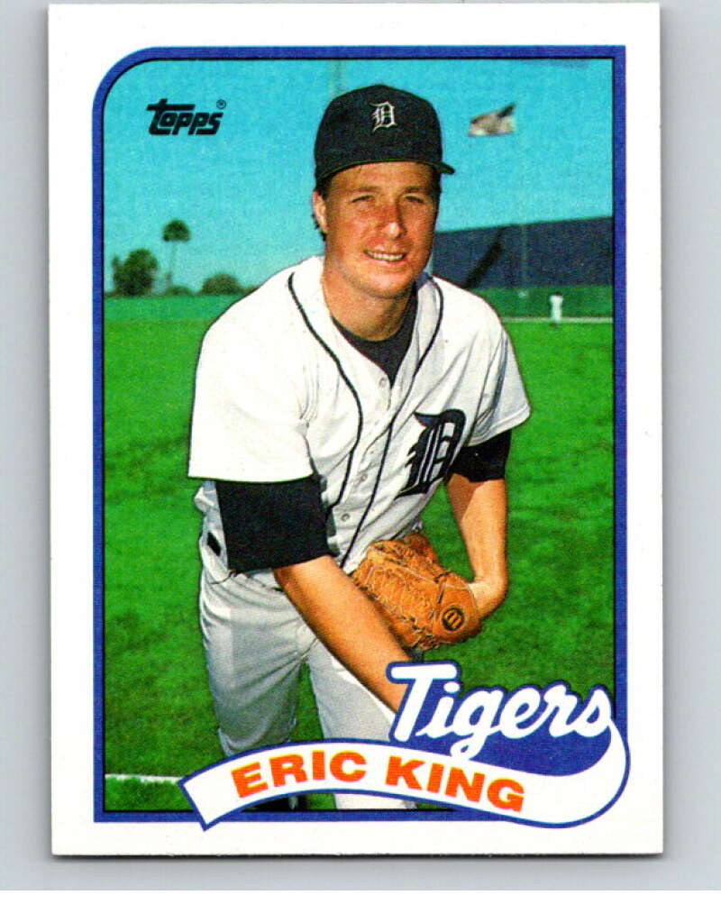 1989 Topps Baseball #238 Eric King Detroit Tigers Image 1
