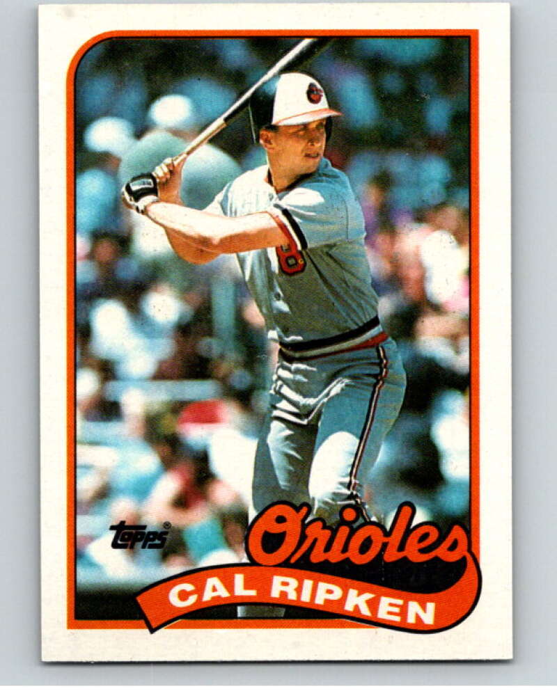 1989 Topps Baseball #250 Cal Ripken Jr. Baltimore Orioles Image 1
