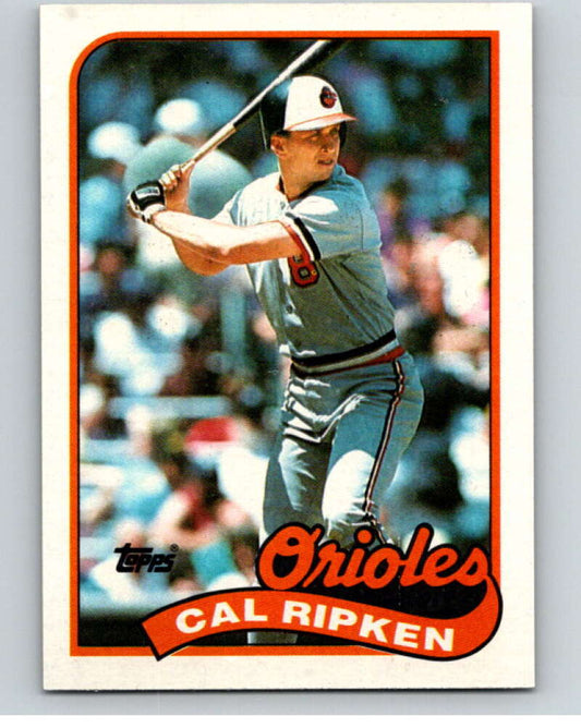 1989 Topps Baseball #250 Cal Ripken Jr.  Baltimore Orioles  Image 1