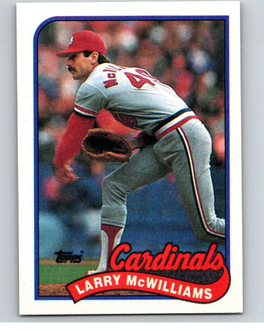 1989 Topps Baseball #259 Larry McWilliams  St. Louis Cardinals  Image 1