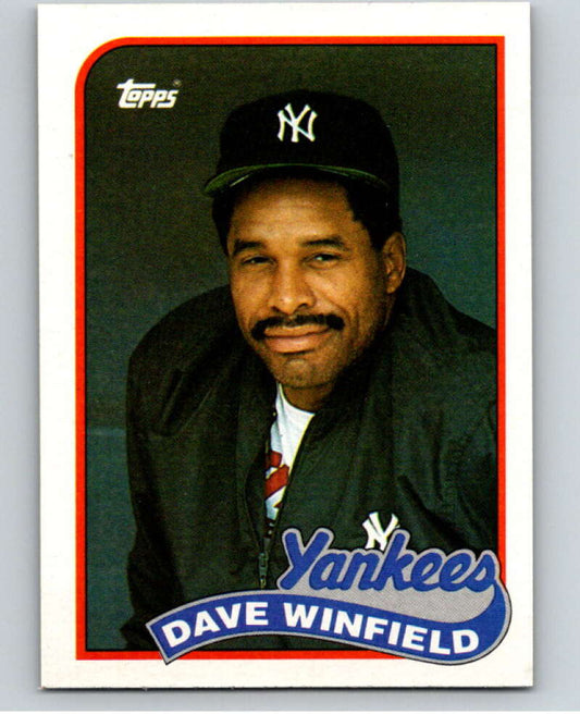 1989 Topps Baseball #260 Dave Winfield  New York Yankees  Image 1