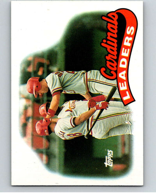 1989 Topps Baseball #261 Tom Brunansky St. Louis Cardinals TL Cardinals  Image 1