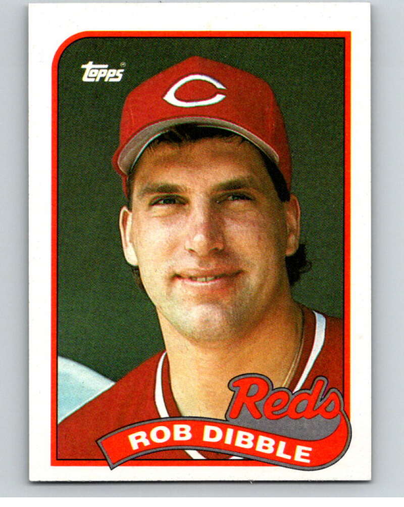 1989 Topps Baseball #264 Rob Dibble RC Rookie Cincinnati Reds Image 1