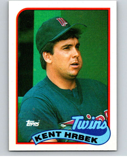 1989 Topps Baseball #265 Kent Hrbek  Minnesota Twins  Image 1