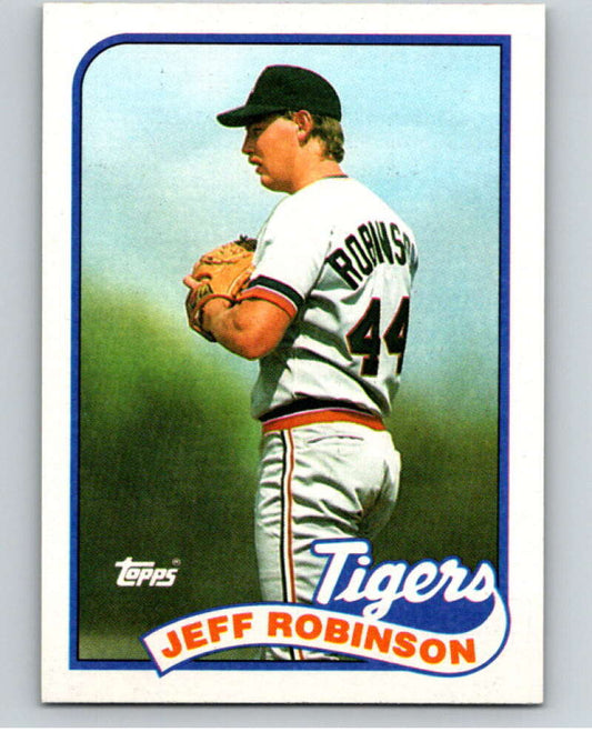 1989 Topps Baseball #267 Jeff Robinson  Detroit Tigers  Image 1