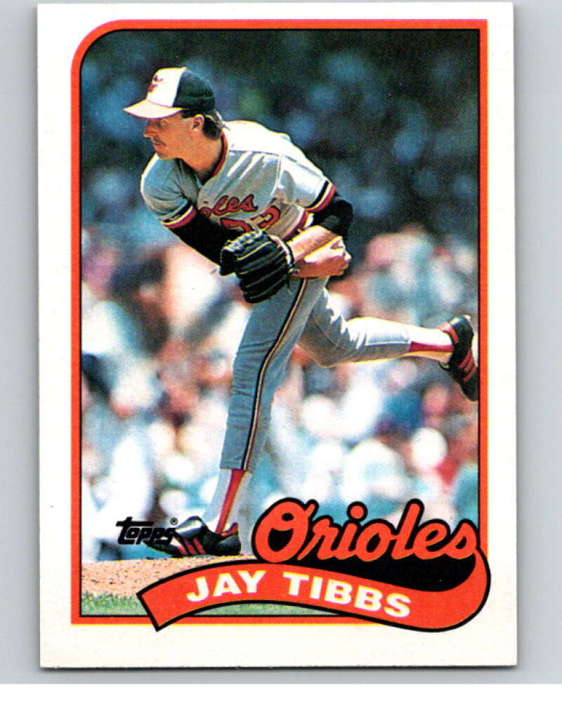 1989 Topps Baseball #271 Jay Tibbs Baltimore Orioles Image 1