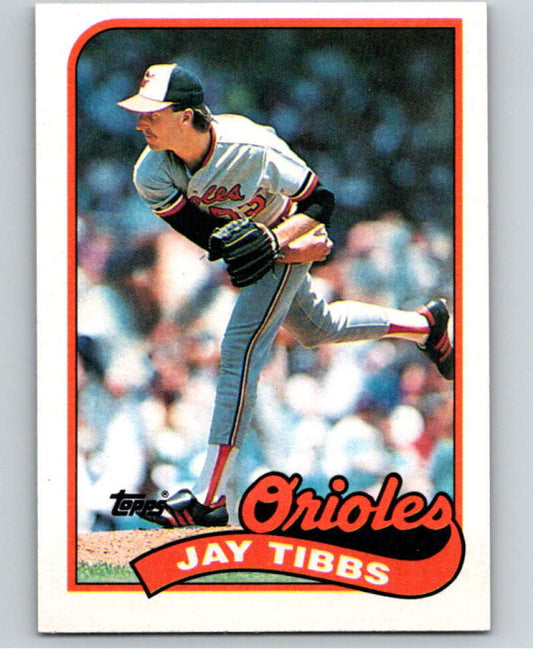 1989 Topps Baseball #271 Jay Tibbs  Baltimore Orioles  Image 1