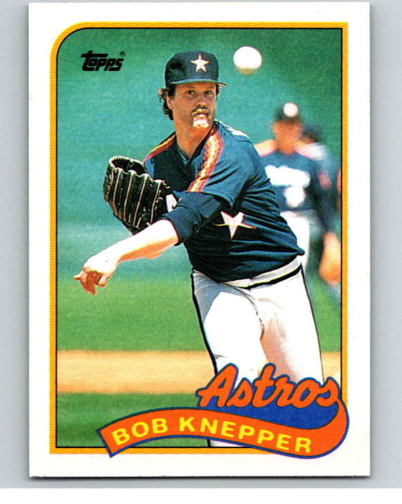 1989 Topps Baseball #280 Bob Knepper Houston Astros Image 1