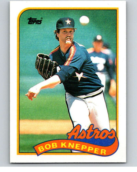 1989 Topps Baseball #280 Bob Knepper  Houston Astros  Image 1
