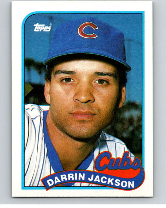 1989 Topps Baseball #286 Darrin Jackson  Chicago Cubs  Image 1