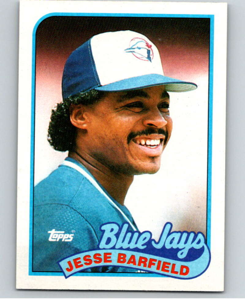 1989 Topps Baseball #325 Jesse Barfield Toronto Blue Jays Image 1