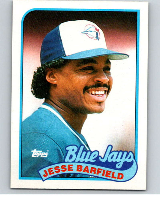 1989 Topps Baseball #325 Jesse Barfield  Toronto Blue Jays  Image 1