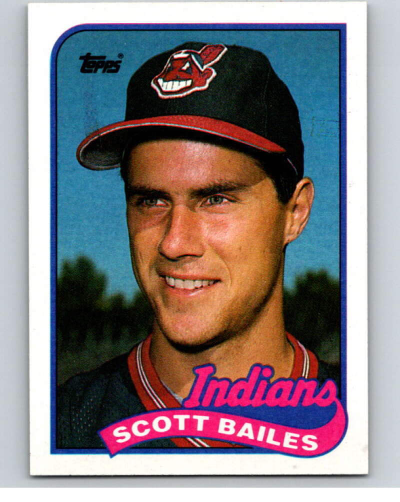 1989 Topps Baseball #339 Scott Bailes Cleveland Indians Image 1