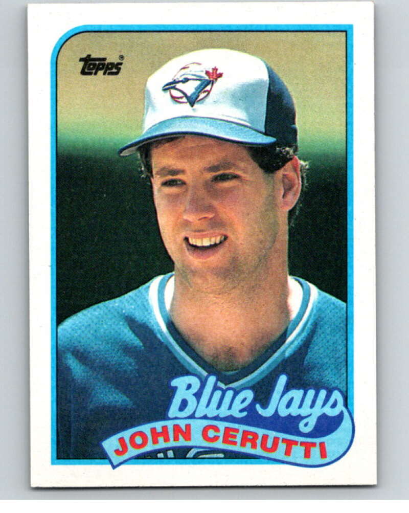 1989 Topps Baseball #347 John Cerutti Toronto Blue Jays Image 1