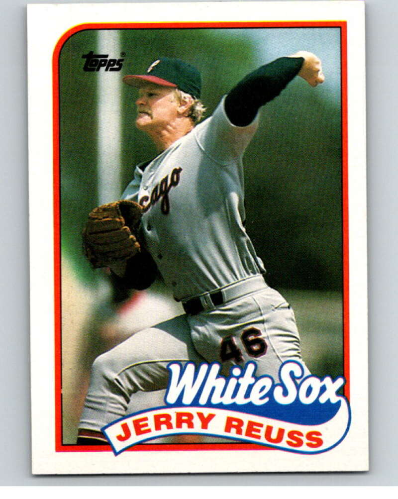 1989 Topps Baseball #357 Jerry Reuss Chicago White Sox Image 1