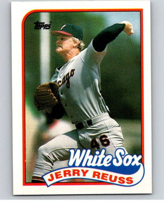 1989 Topps Baseball #357 Jerry Reuss  Chicago White Sox  Image 1