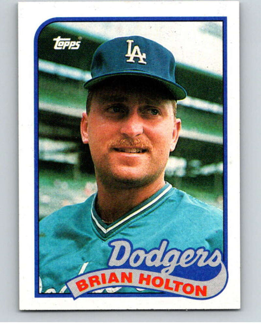 1989 Topps Baseball #368 Brian Holton  Los Angeles Dodgers  Image 1