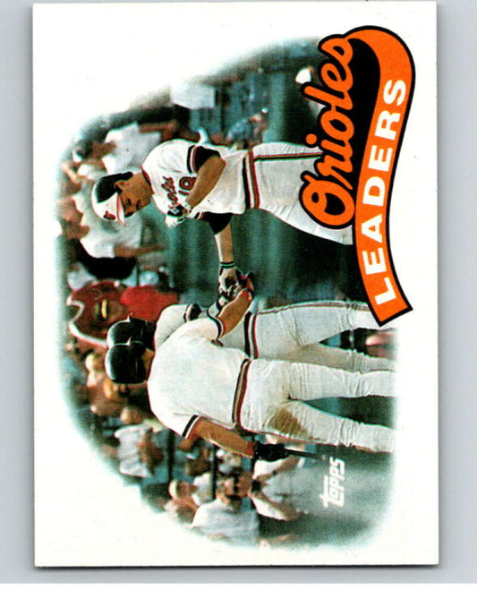 1989 Topps Baseball #381 Larry Sheets Baltimore Orioles TL  Baltimore Orioles  Image 1