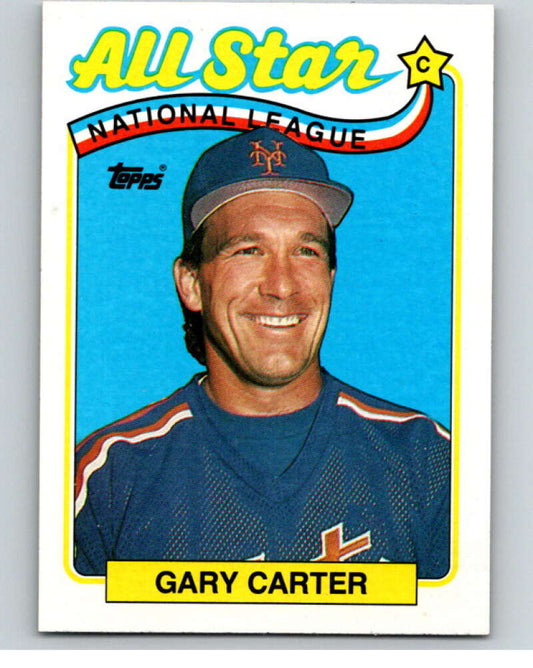 1989 Topps Baseball #393 Gary Carter AS  New York Mets  Image 1