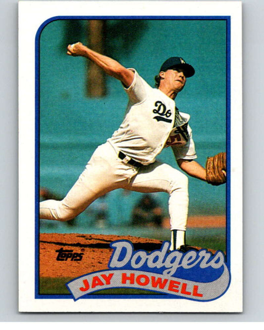 1989 Topps Baseball #425 Jay Howell  Los Angeles Dodgers  Image 1