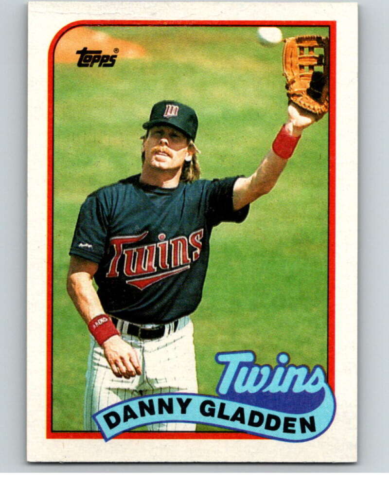 1989 Topps Baseball #426 Dan Gladden Minnesota Twins Image 1
